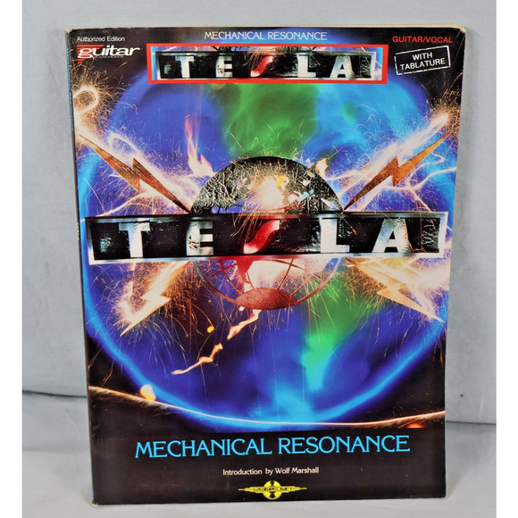 & Other Stories Other - Vintage Tesla Mechanical Resonance Guitar Songbook Wolf Marshall 1986 Band